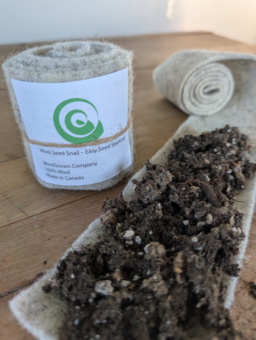 Seed Starting Wool Strips